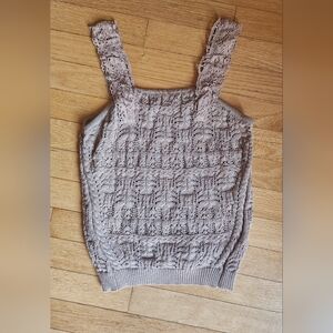 Knitted tank top